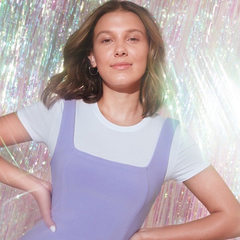 HCM on X: Millie Bobby Brown for her own cosmetic brand 'Florence by Mills  Highlight' You campaign.  / X