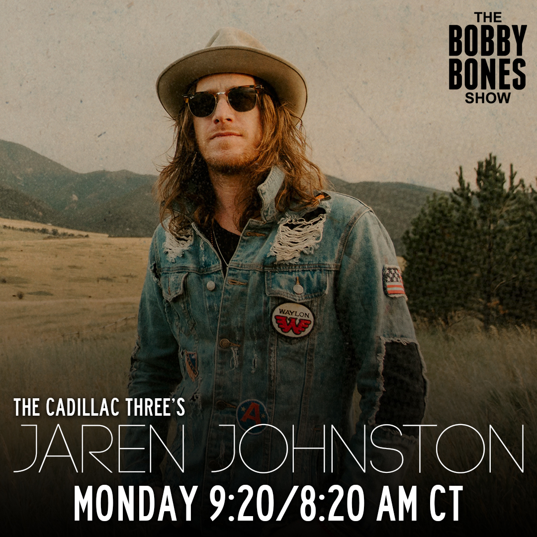 Tomorrow morning, the @thecadillac3's #JarenJohnston joins the #BobbyBones show virtually at 9:20am. 

LISTEN -> big1047.com/listen