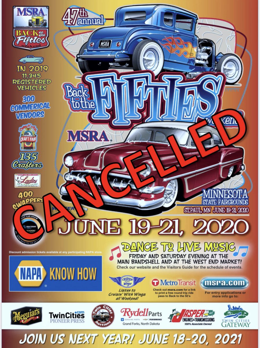 Msra Back To The 50s 2025 Schedule