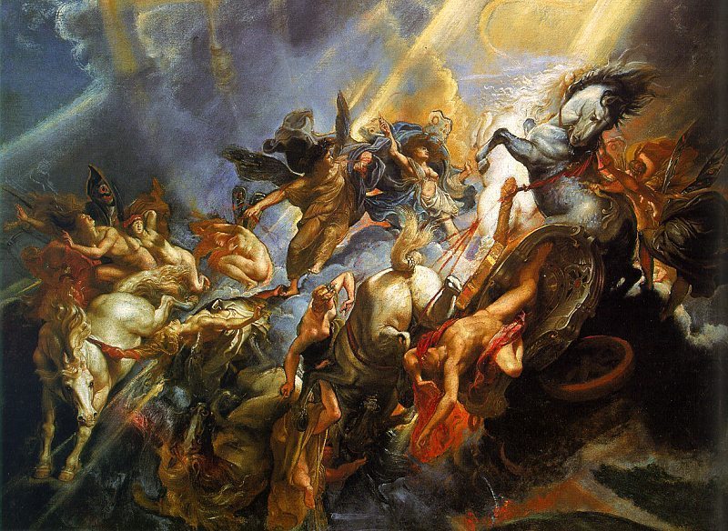 All historical myths of a war between the gods or Titans found in many if not all, the world& #39;s ancient cultures stem from the collective memory of the great struggle for supremacy between Atlantis and her rebellious colonies.