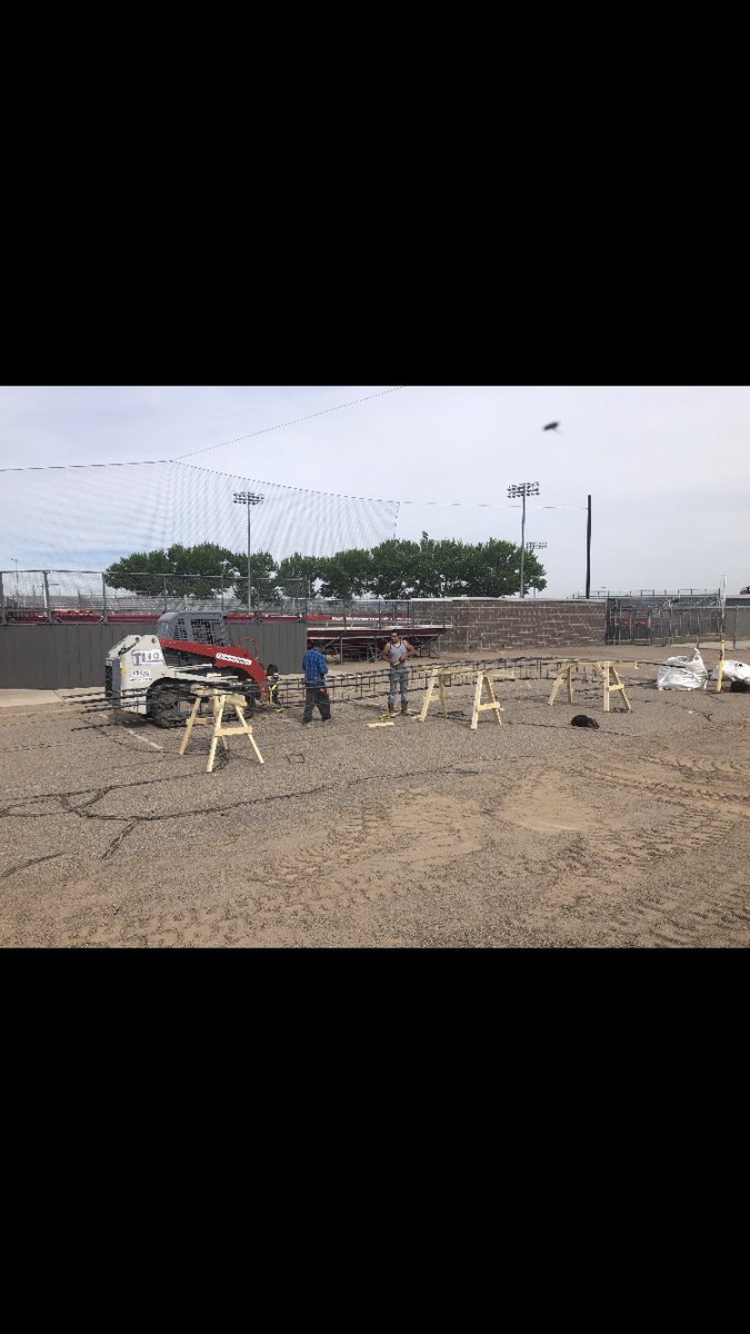 Day 1 of Stadium Expansion! More photos to come in the near future! Very excited about this! <a href="/UNMLoboBaseball/">UNM Baseball</a> <a href="/BirminghamRay/">Ray Birmingham</a>