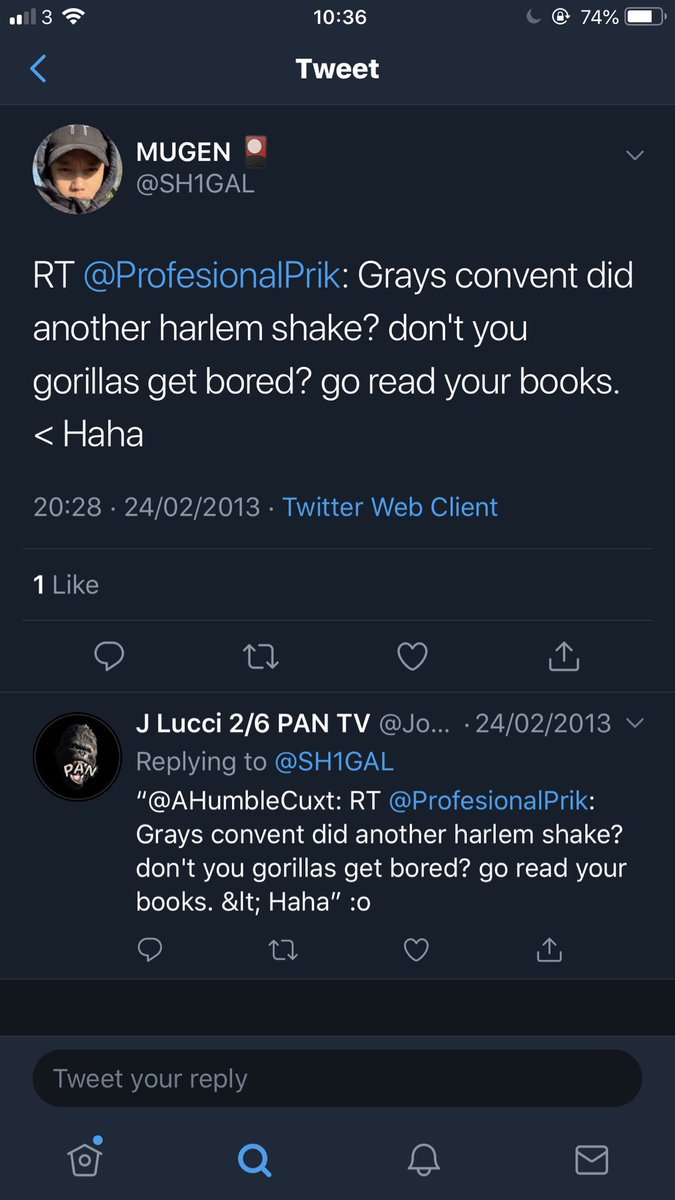 We’d be called names in the town centre on our way home just to go on twitter to find further abuse from these black guys and their non-black friends who were given the pass to say anything.