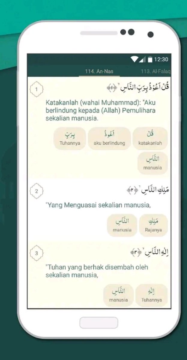 Bagi yg lemah tajwid, cth tak pasti bila nak dengung ke tak, app Al-Qur'an Melayu ni bagus, ada warna sbg panduan. Ada terjemahan setiap perkataan. Ada juga bacaan dlm rumi kalau kurang pasti bunyi mcm mana disamping audio.Dan mcm² features yg lain.Recommended!