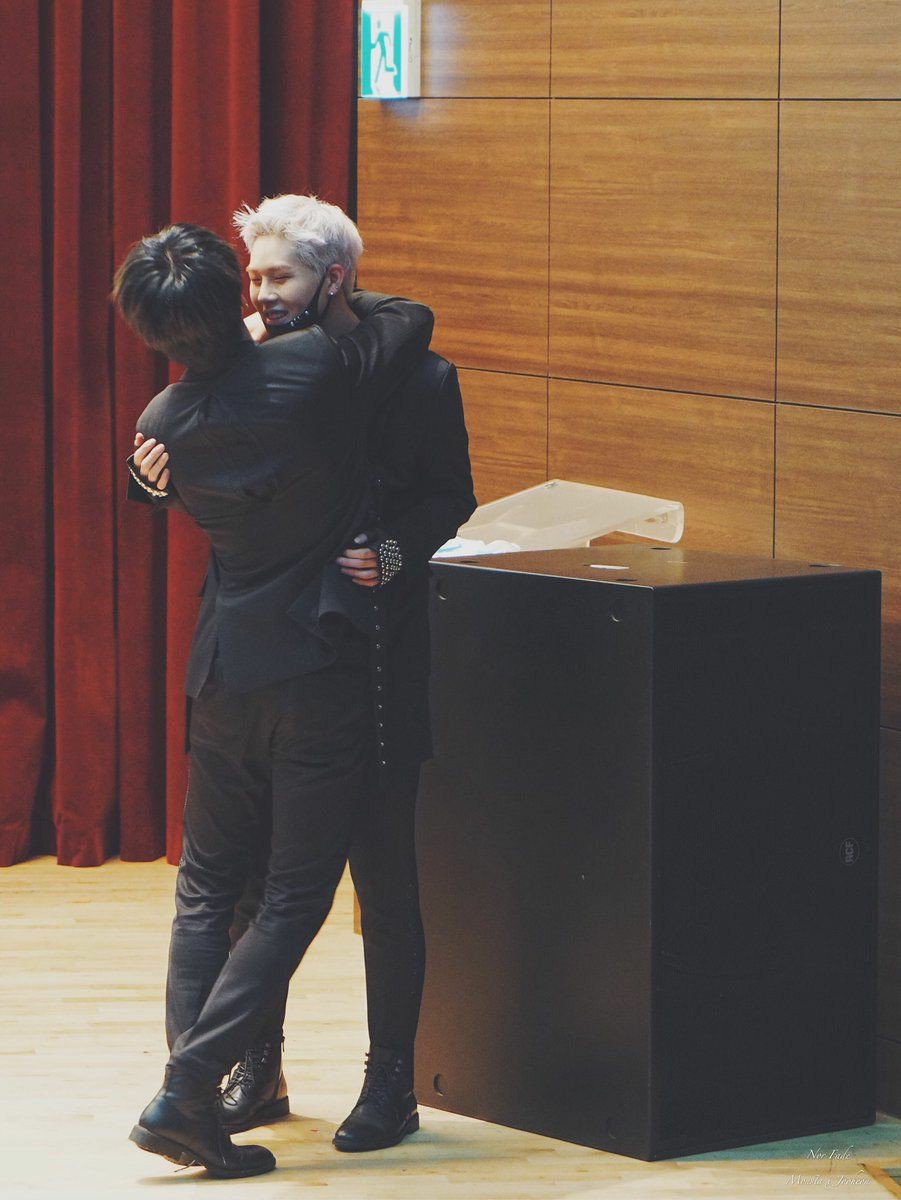 Monsta X being clingy- A very soft thread -