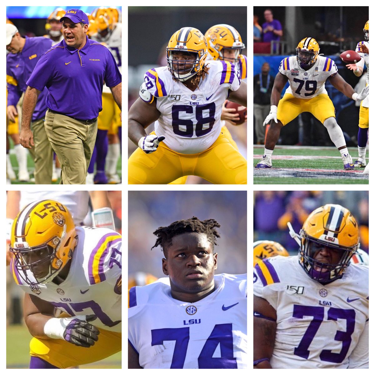 If you’re an OL being recruited by LSU, I hope you did your research this weekend:

- 5 Tiger OL signed NFL Contracts 💰💰💰
- 2019 Joe Moore Award Winners
- @JamesCreggLSU was the 2019    OL Coach of the Year
- National Championship Program
- SEC Competition
- Proven Development