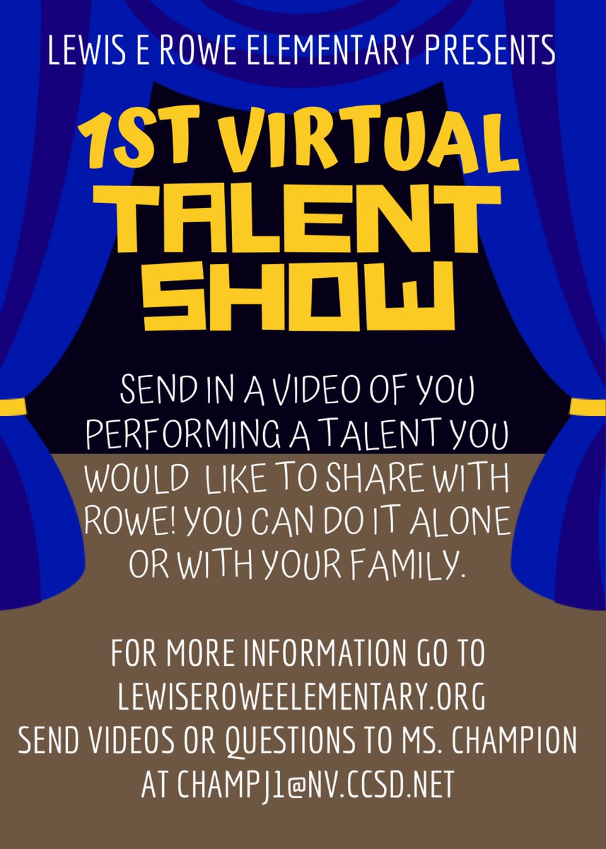 ChampionJen's tweet photo. @Lewis_E_Rowe_ES @YouTube @ClarkCountySch @SuptJaraCCSD @JamescervantesL @GovSisolak Can’t wait to see what the students submit! https://t.co/TDTsklhnb2