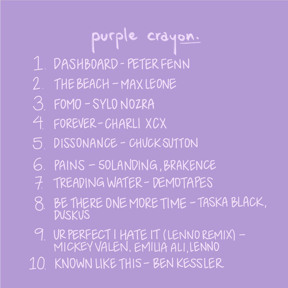playlist updated- so excited about this one!! listen here:
linktr.ee/purplecrayonre…