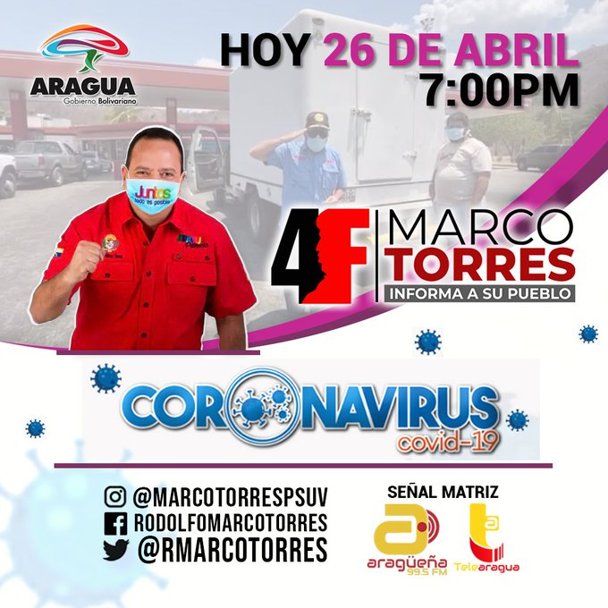 IRDA_OFICIAL's tweet photo. @IRDA_OFICIAL #Dom26 #MarcoTorresInformaASuPueblo Programa29 Gob @RMarcoTorres Hoy llegaron 118 connacionales a #Aragua los recibimos con los brazos abiertos y en conjunto con los alcaldes y alcaldesas.
#AraguaQuédateEnCasa
@Mary_RomeroP https://t.co/gx9EQaOH6m