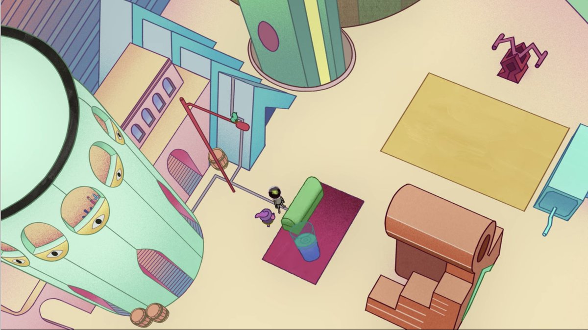 adinavdeb's tweet photo. @MidnightGospel @TitmouseInc Choosing a single favorite scene for me is impossible! But I loved having the chance to animate cats (and other small critters) and fun perspectives, and seeing my fx shot from episode 4 with compositing was an absolutely amazing experience. https://t.co/gdVobpLtYs