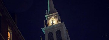 1. The signal tower, the Old Church was used “from” Paul Revere to signal the Sons of Liberty that the redcoats were coming to take the guns away from the militia. April 18, 1775 #WWG1GWA