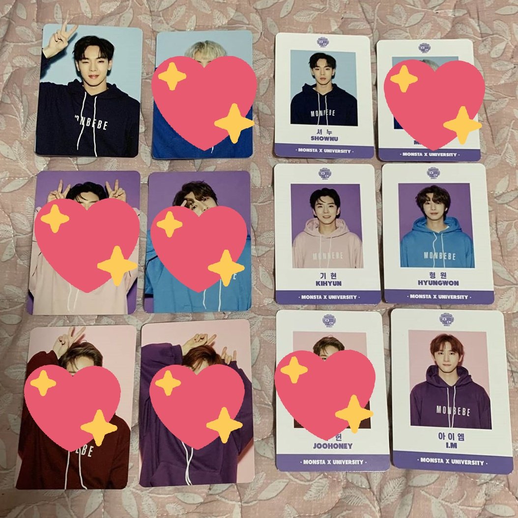 joobee_trade's tweet photo. ☁ MONSTA X 5TH GEN PHOTOCARD GO ☁

Available:
°Shownu Selfie
°Shownu ID
°Kihyun ID
°Hyungwon ID
°Changkyun ID

Please dm me here or on instagram @/joobee_gos to claim!!

@kpopthriftshop #mxwts #monstaxwts #mxgrouporder #monstaxgrouporder #monstax5thgen #monstax #monsta_x https://t.co/xoajerRnCN