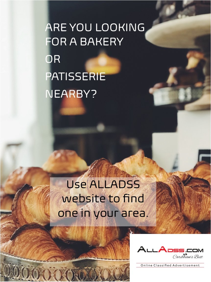 all_adsstt's tweet photo. Looking for a bakery in your neighbourhood?

Check ALLADSS website for a list of locations near you

Need to get advertising for your business, create an account @ https://t.co/YMC5k4CuoL 

#alladss #bakery #pastries #bread #essential #createaccount #onlineadvers #onlinedirectory https://t.co/aVDXzzWX3B