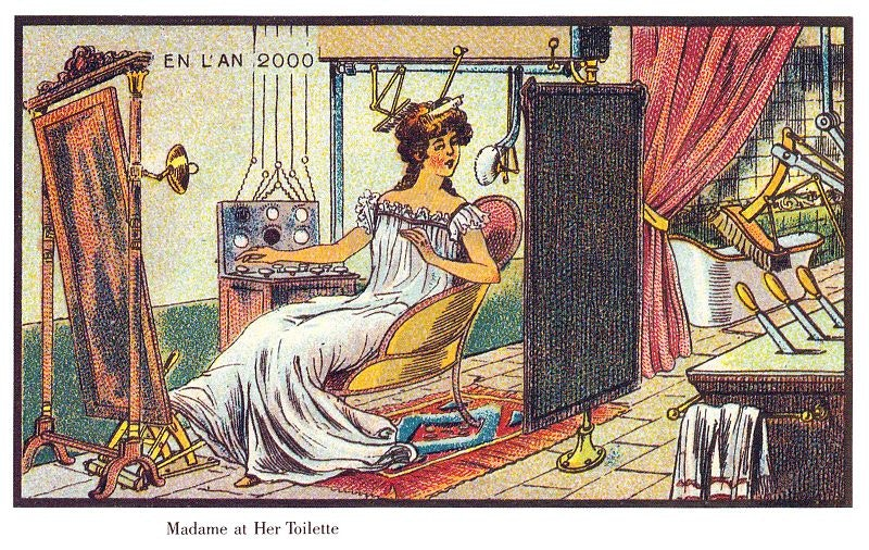 Madame at Her Toilette