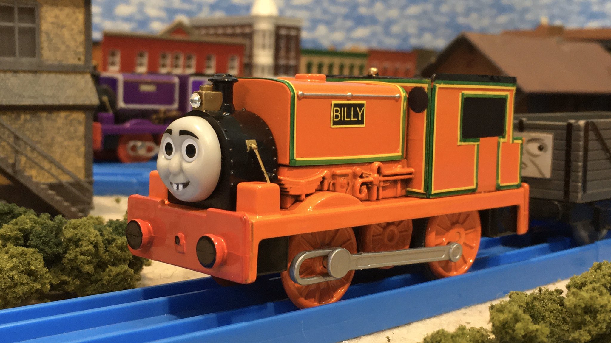 wooden railway billy