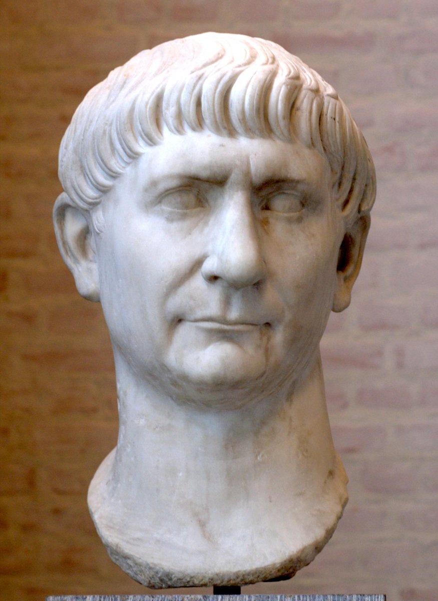 Trajan was another rich senator and a skilled general. Turmoil in Rome meant Trajan was selected as the successor to emperor Nerva under pressure from the army, and when Nerva died Trajan became emperor, making Hadrian suddenly part of the household that ran the world.