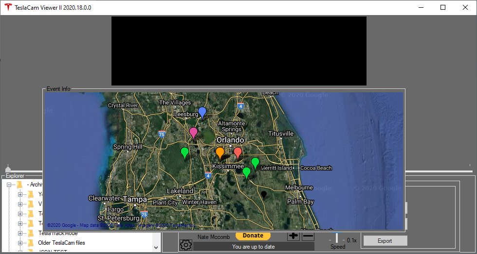 TeslacamViewer's tweet photo. 🚨TeslaCam Viewer II - 2020.18.0.0🚨
* Added more map options 
  - 70+ maps
  - New defined colored pin markers (listed below👇)

* Added TCVupdater
  - This new feature will upgrade TeslaCam Viewer II for you!

Download today for Windows PCs: https://t.co/BUUFulRmHG https://t.co/yPQgnWPtmg