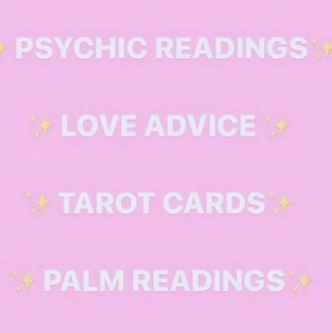 psychic_samS's tweet photo. Psychic advisor dm for readings I give insight into any aspect of life💕 #psychic #relationshipadvisor #love #lovespells #cashapp #dm #chakra #tarotreadings #lifecoaching #astrology #soulmate #services #24hrhelp #HappinessBegins #likeforlikes #career #anxiety #like4like #romance https://t.co/MAcMRh8ObJ