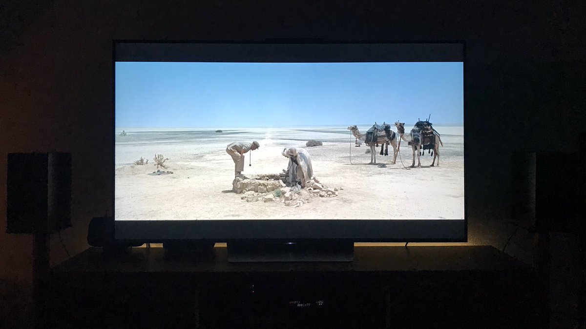 ‘Lawrence of Arabia’ in 4K. Frame after frame of cinematic perfection.
