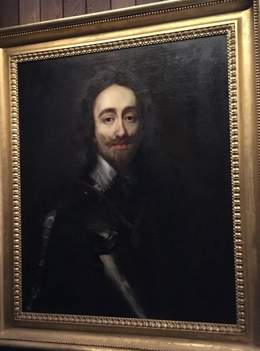 MuseumCromwell's tweet photo. #OnThisDay 27 April 1646 King Charles I fled from #Oxford disguised as a servant as the New Modelled Army approached the city. Suspect he dressed down a bit on that occasion from this portrait in our collection... 😉 #EnglishCivilWar #17thCentury #OTD https://t.co/j17cP3LYTd