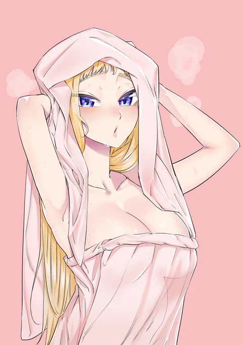 お風呂上り冬木さん 