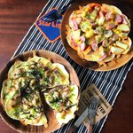 餃子の皮で最高に美味しい「クリスピーピザ」パリパリしてそうで美味しそう!