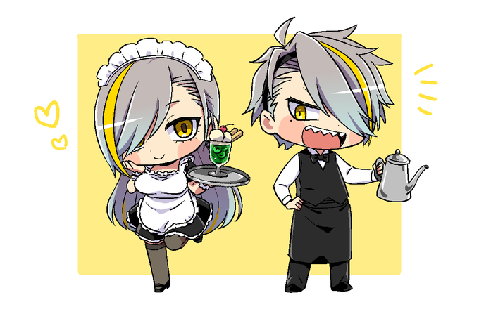 歌衣メイカフェ?
#make_a_art
#漢気名画 