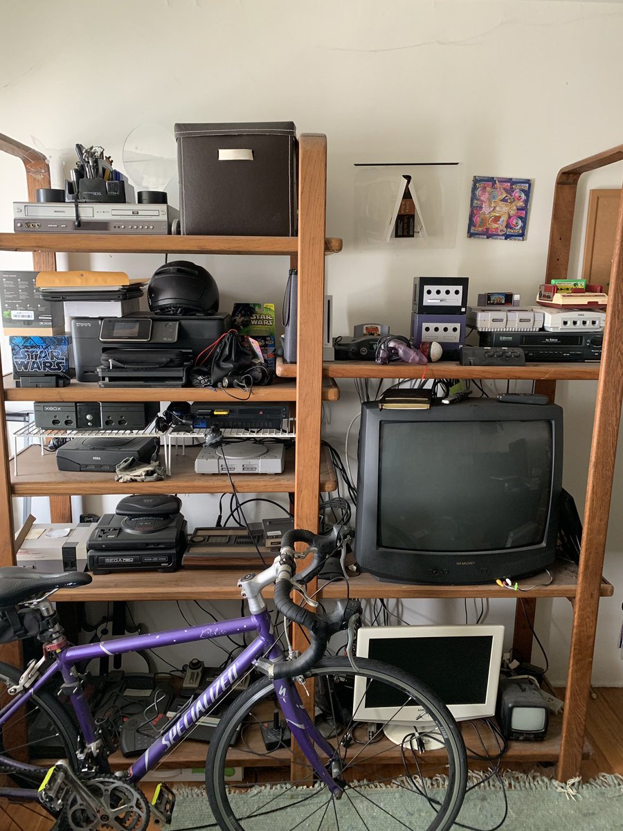 MattGroup1's tweet photo. Quarantine Project: Before & After
(details in thread)
#videogames #RetroGaming #retrogames #Atari #SegaGenesis #SegaCD #SegaSaturn #32X #MasterSystem #PS1 #PS2 #PlayStation #N64 #SNES #NES #Wii #XBox #Intellivision #Atari260 #AtariJaguar #FamiCom #VirtualBoy #Mirage #Dreamcast https://t.co/2JUuaHbAow
