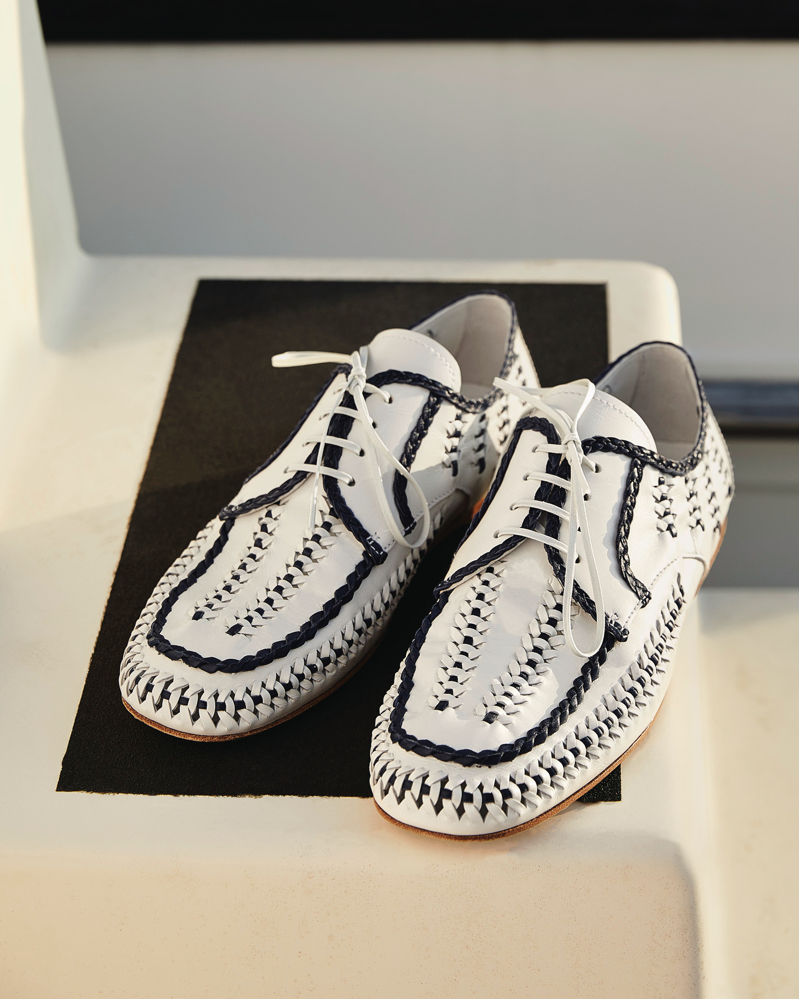 Prada woven new arrivals