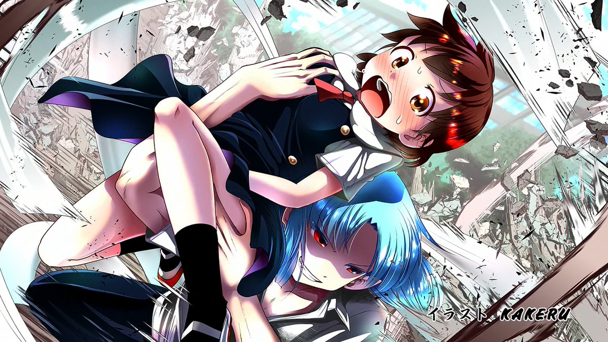 EndCard Ep.04 -- "Kazumi & Kirio"つ ぐ も も #tsugumomo_anime.