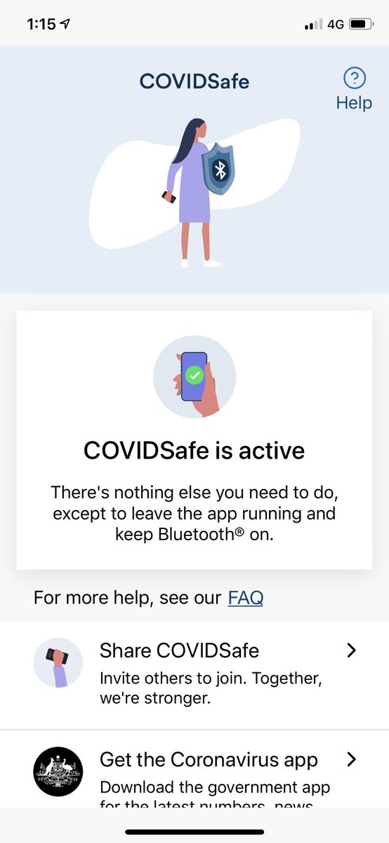 #covidsafe app downloaded! 🙌🏻