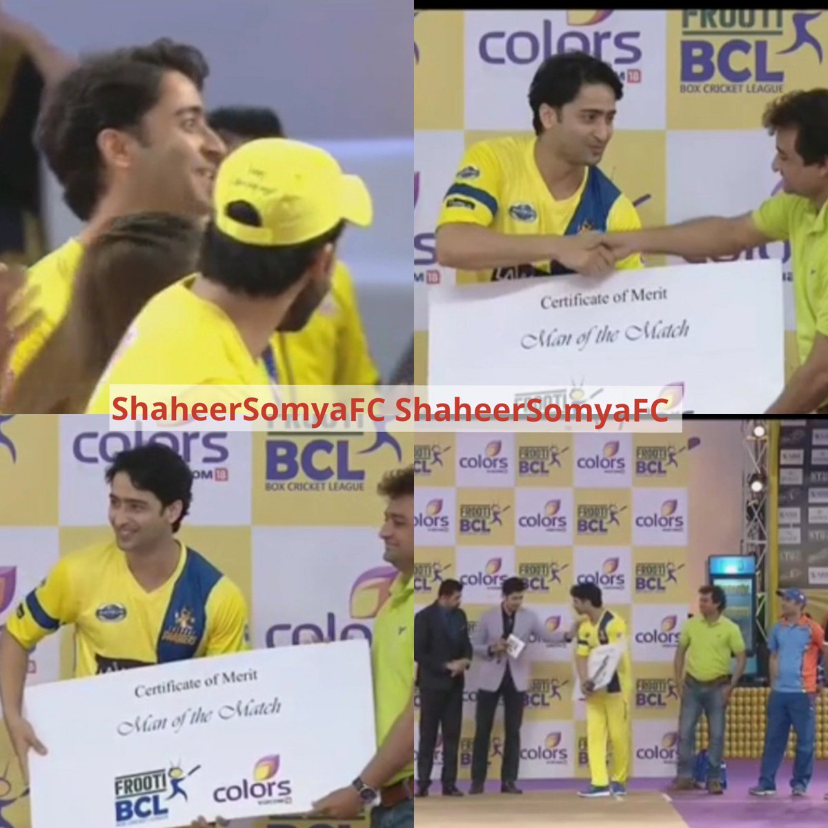 *~Box Cricket League~* (2016) As a Contestant from Chennai Swaggers.. Team.. He Played Cricket Amazingly..  #11YearsOfShaheerSheikh  #ShaheerSheikh