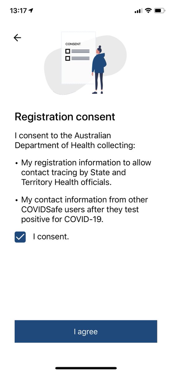 Fired up, the app doesn't really tell us anything we don't already know, but there's a consent screen which is to be expected: