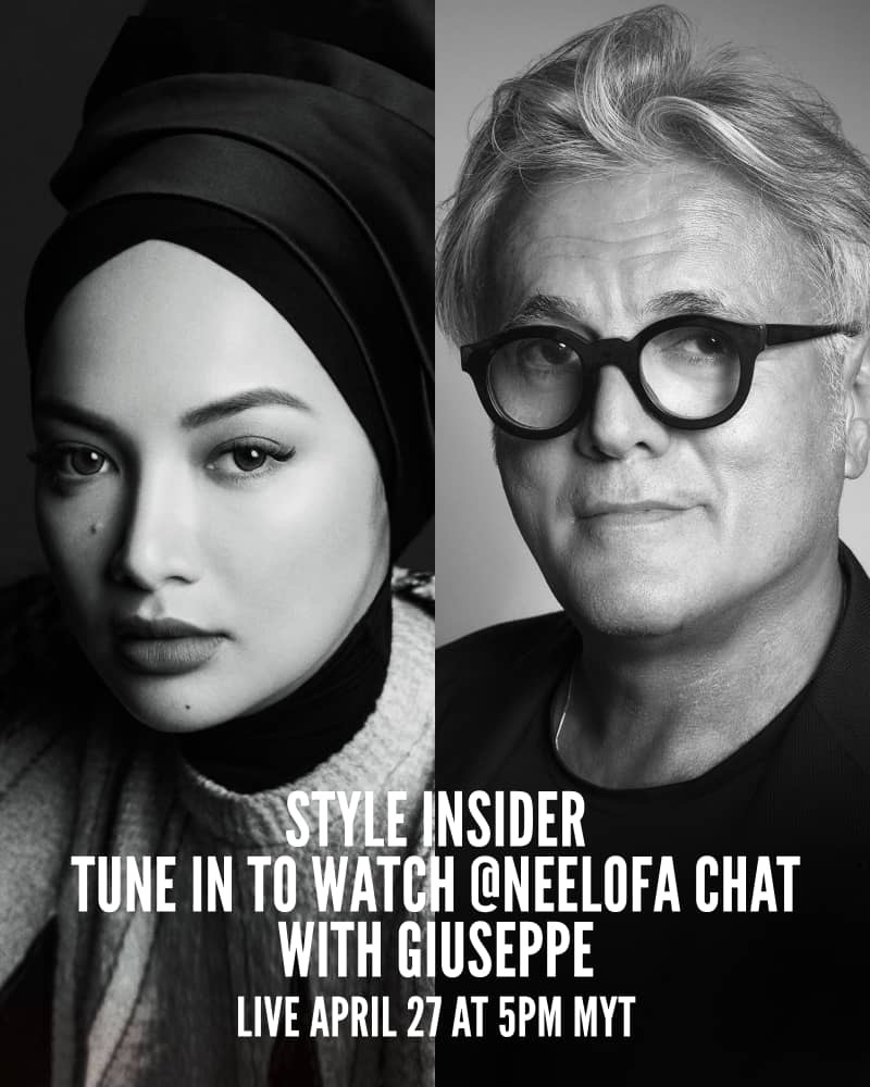 fjer Misbrug Abnorm Neelofa on Twitter: "Thrilled to be chatting all things fashion with the  one and only shoe maestro. Join us at 5pm on Giuseppe Zanotti's Instagram!  #StyleInsider #GZxNeelofa https://t.co/9FH0hVzoeW" / Twitter