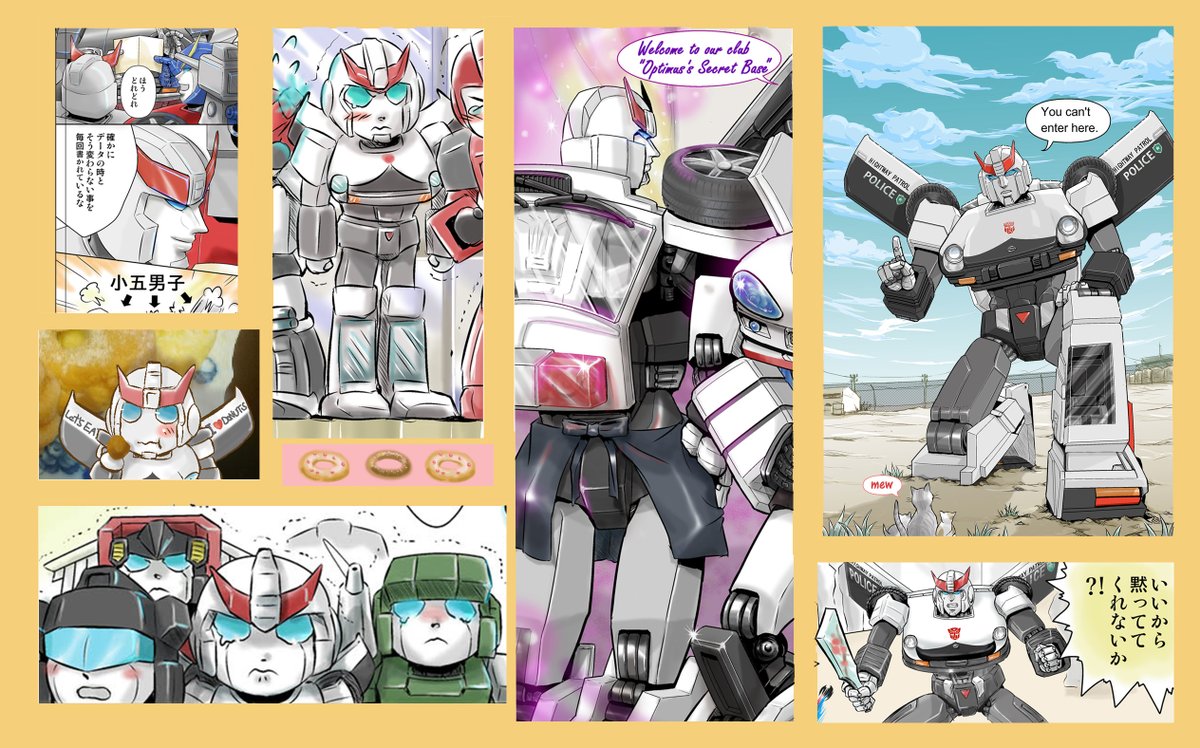 tf74000738's tweet photo. 毎回恒例作画ミス、今回は赤くないとこが赤くなってました(描き直す気力なし)
プロールあまり描いてないとか言いながら結構お巡りさん描いてましたね…🚓
#ProwlWeek https://t.co/oYgI1YJ8sU