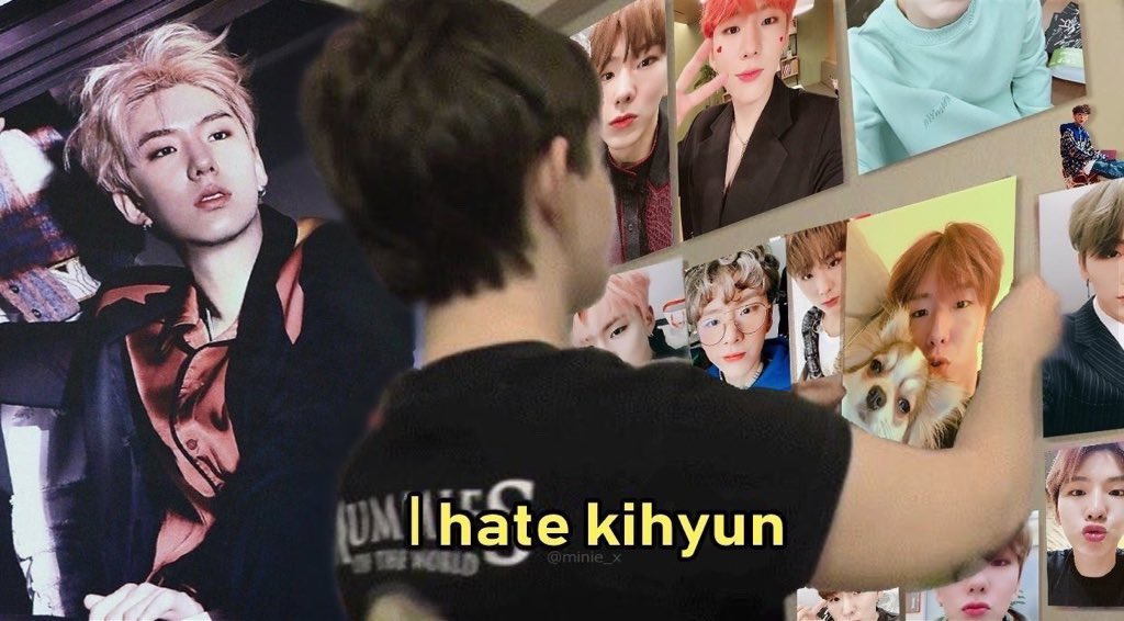 h1yungwon_bebe's tweet photo. If you bias Kihyun this is you. Don't even lie https://t.co/sbs9SbYBmo