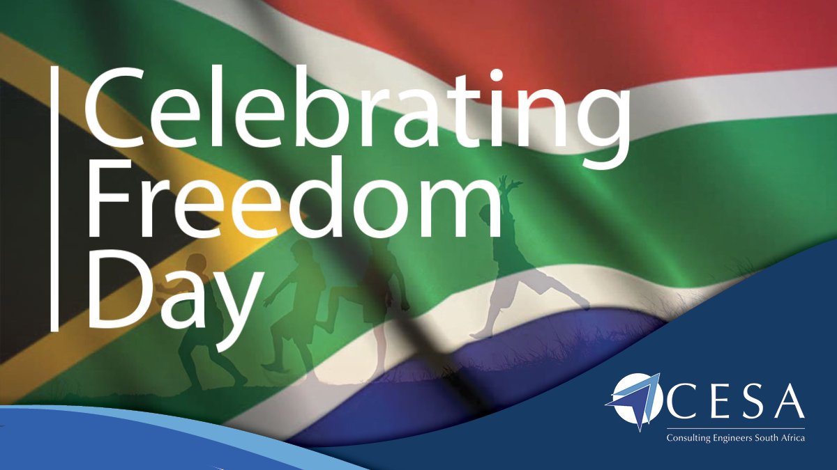 The_CESA's tweet photo. In 1994, @NelsonMandela addressed the nation during our first #democraticelection: “Wherever South Africans are across the globe, our hearts beat as one, as we renew our common loyalty to our country and our commitment to its future.” Let us remember these words. #FreedomDay https://t.co/JEqtRvg3fo