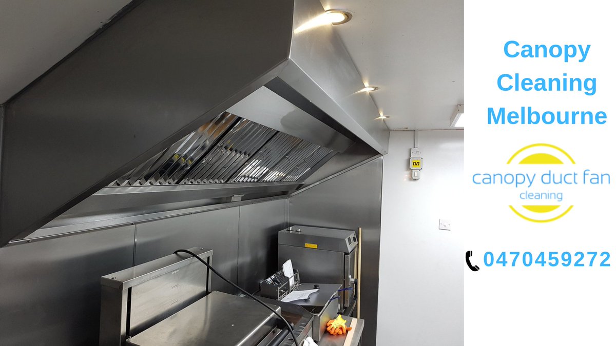 cdfMelbourne's tweet image. Canopy Duct Fan Cleaning Provides Best canopy cleaning and kitchen exhaust Fen cleaning and Repair specialist in Melbourne. Call us on 0470459272
Free request a Quote : canopyductfancleaning.com.au/contact.php
#canopyfilterexchange #espcleaningmelbourne #KitchenexhaustfanRepair #canopycleaning