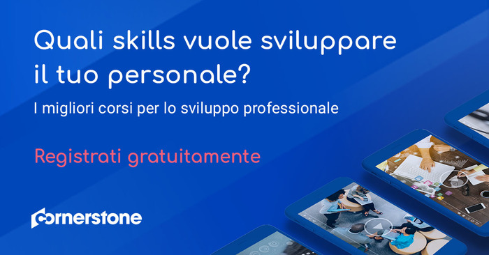 Un personale produttivo deve possedere tutte le #skills che il mercato del lavoro richiede. Ma come facciamo a sapere quali sono le competenze necessarie per poter crescere? Registrati gratuitamente qui, e accedi ai 5 migliori #corsidiformazioni in Italia.
csod.info/2K15057