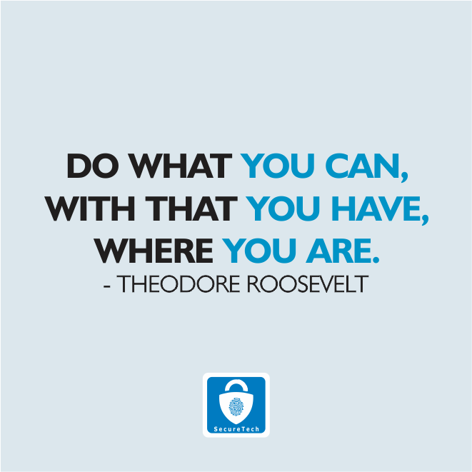 SecureTechNig's tweet photo. "Do what you can, with that you have, where you are."
- THEODORE ROOSEVELT

#SecuretechNig #HomeForAnythingSecurity
#MondayMotivaton https://t.co/74mKLeQZFM