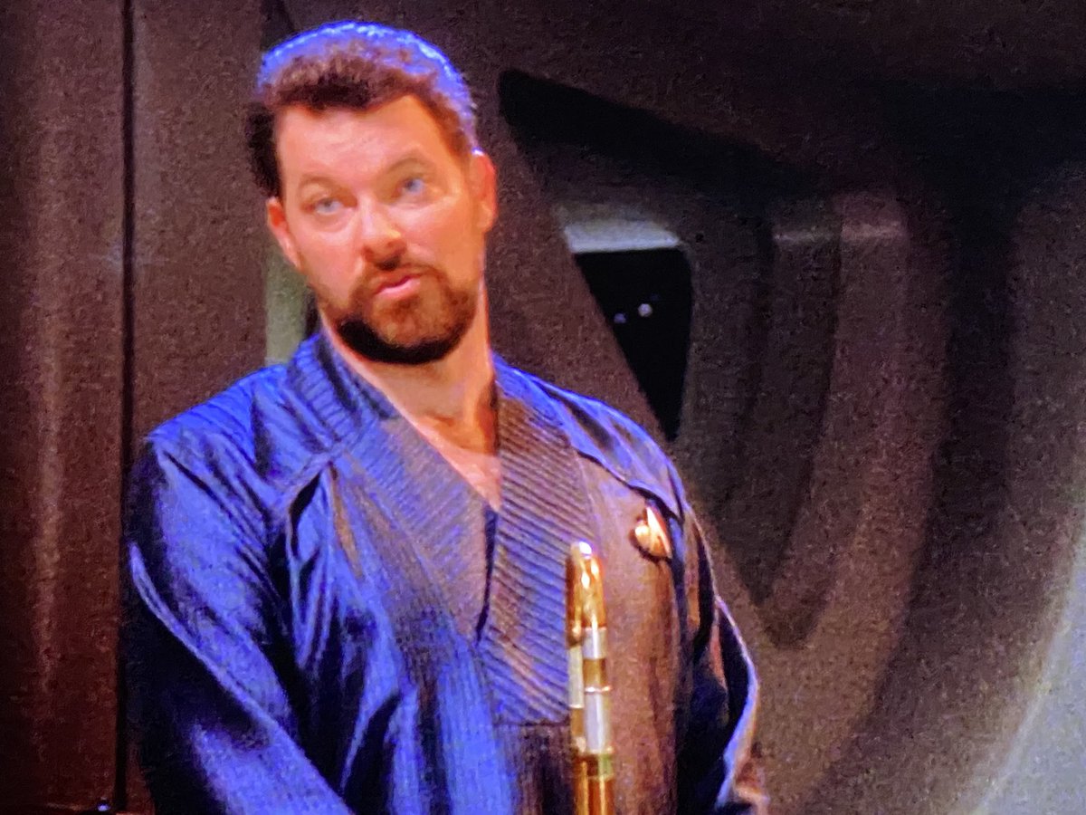 I don’t know if Riker’s trombone playing is supposed to be charming but I find it creepy ¯\\_(ツ)_/¯