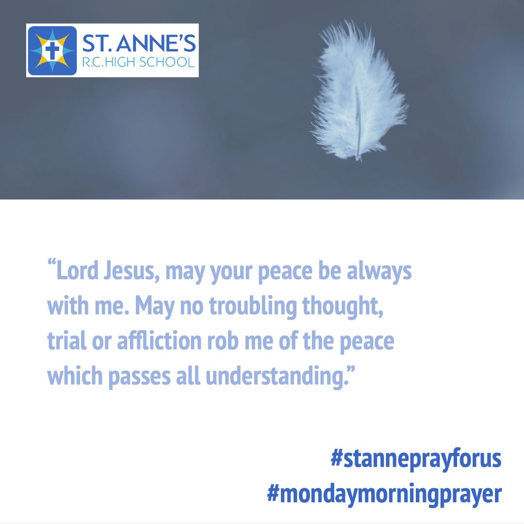 StAnnesRCVA's tweet photo. #mondaymorningprayer #stanneprayforus https://t.co/47S0VZNXJN