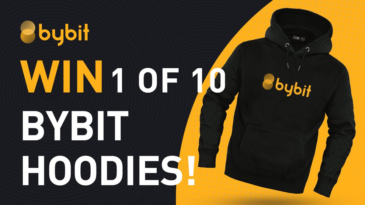 It's time for another #Bybit giveaway! Win 1 of 10 exclusive Bybit hoodies!

1️⃣ Follow
2️⃣ Like
3️⃣ Retweet this post with #WinWithBybit

👉 Increase your chances of winning: sweepwidget.com/view/2019-e3b1…