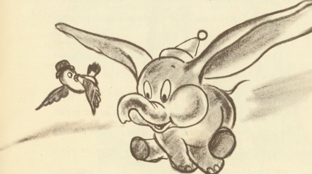 Fun fact, the character was originally a robin in the book, but it was a shrewd call from the Story guys to transpose that role onto a mouse, the stereotypical thing that elephants are supposed to be startled by.