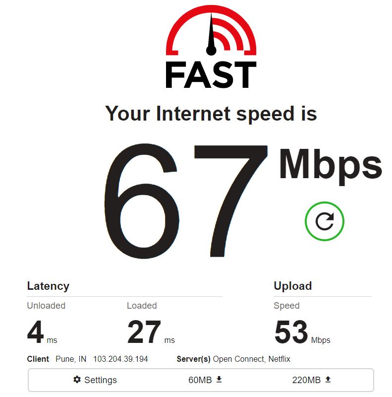 8ap's tweet image. I have always seen this variance in internet speed test results on fast.com and speedtest.net -
Fast perpetually shows speed much higher than speedtest...
 Who do you trust more? 
#Internetspeed #fast #speedtest