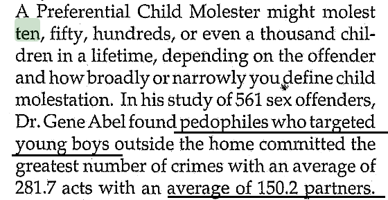 (1/13) Some  #MichaelJackson fans have presented this cropped screenshot as evidence that MJ was not a child molester because he didn not have hundreds of victims.Let's take a closer look. I will be citing all of my sources, so bear with me!