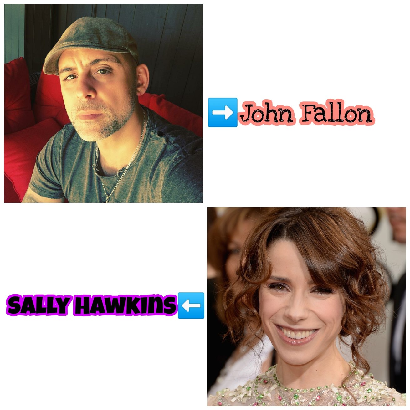 Happy Birthday sir John Fallon and Mam Sally Hawkins( , )..        