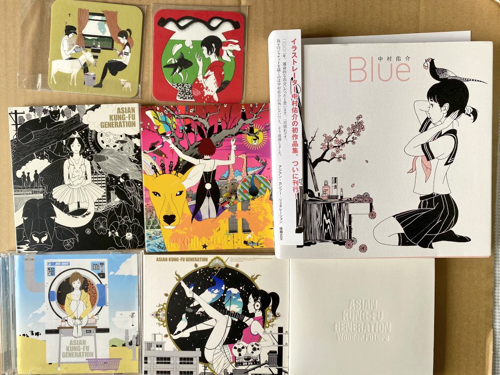 Akfgfragments Selling Some Limited Edition Of Akfg And Yusuke Nakamura Blue Artbook I Have Twice In My Collection Dm Thank You Je Vends Quelques Editions Limitees D Akfg Et Nakamura De