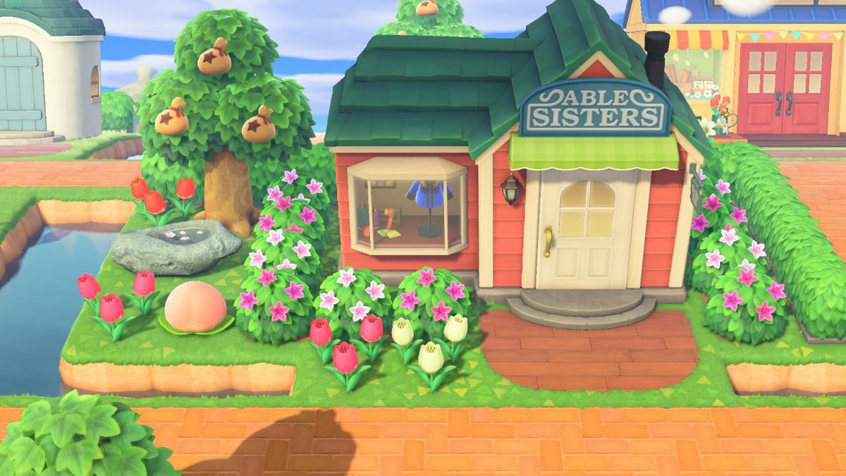 Teii's tweet photo. Welcome to Rapture! An Amsterdam inspired town with waterways and bikes galore. #AnimalCrossing #ACNH #NintendoSwitch https://t.co/hJOVHAU3nC