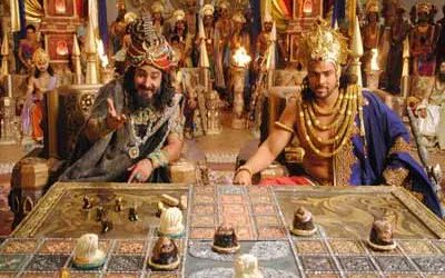 In Mahabharata the great game of dice is considered to be the most important turning point in the history of Mahabharata. It was one of the driving reasons for the war.