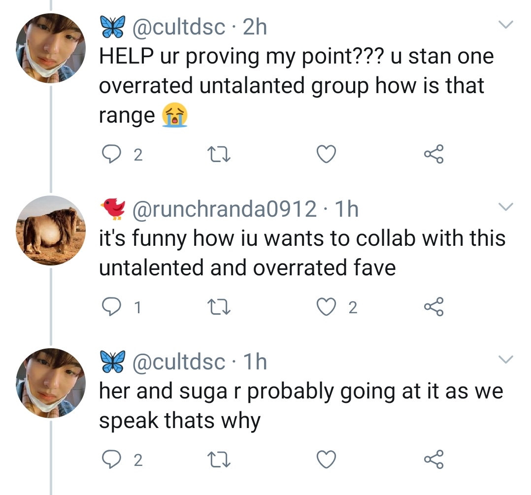 Thread of cakepopies pressed over the collab. Report or block and move on.